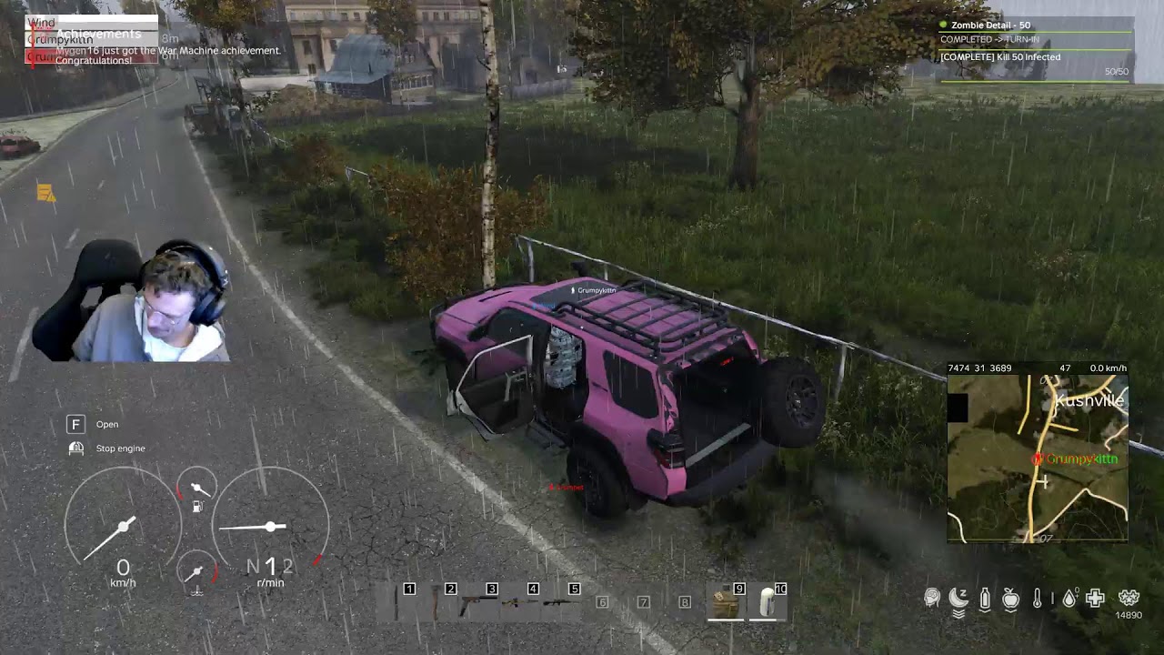 DayZ DeerIsle Fighting AI and getting money up! with GrumpyKittn!
