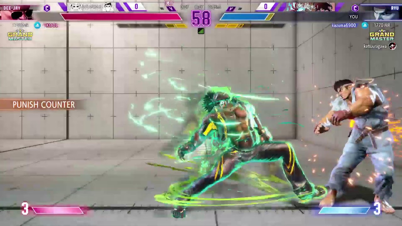 スト6　リュウ　ランクマ