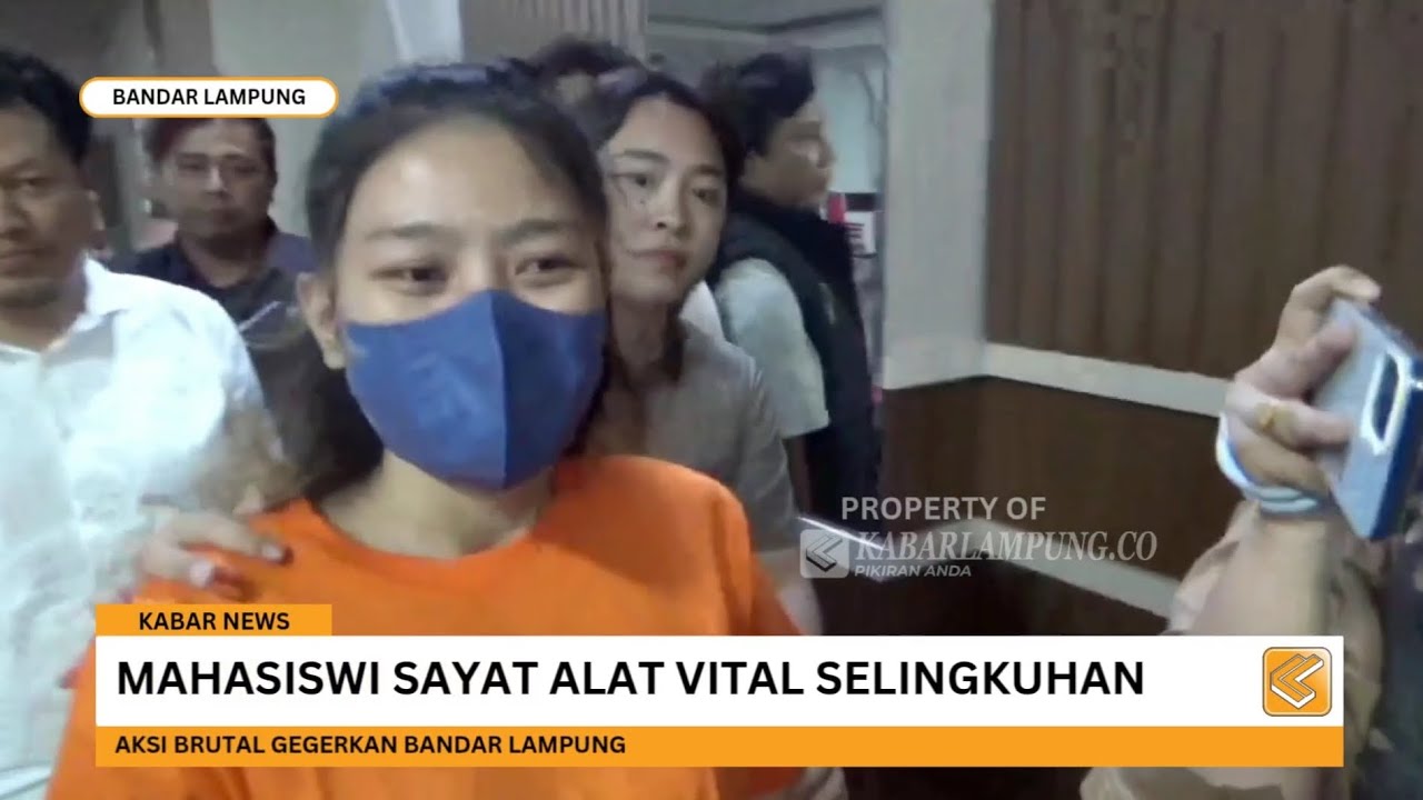Cemburu Buta! Mahasiswi Nekat Sayat Al4t V1t4l Selingkuhan di Bandar Lampung  @kabarlampungco