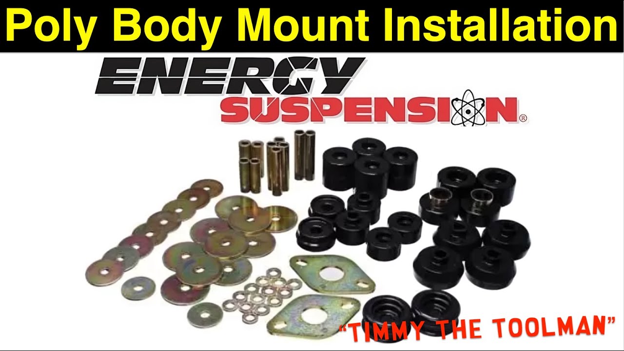 Energy Suspension Poly Body Mount Installation (3rd Gen Toyota 4Runner)