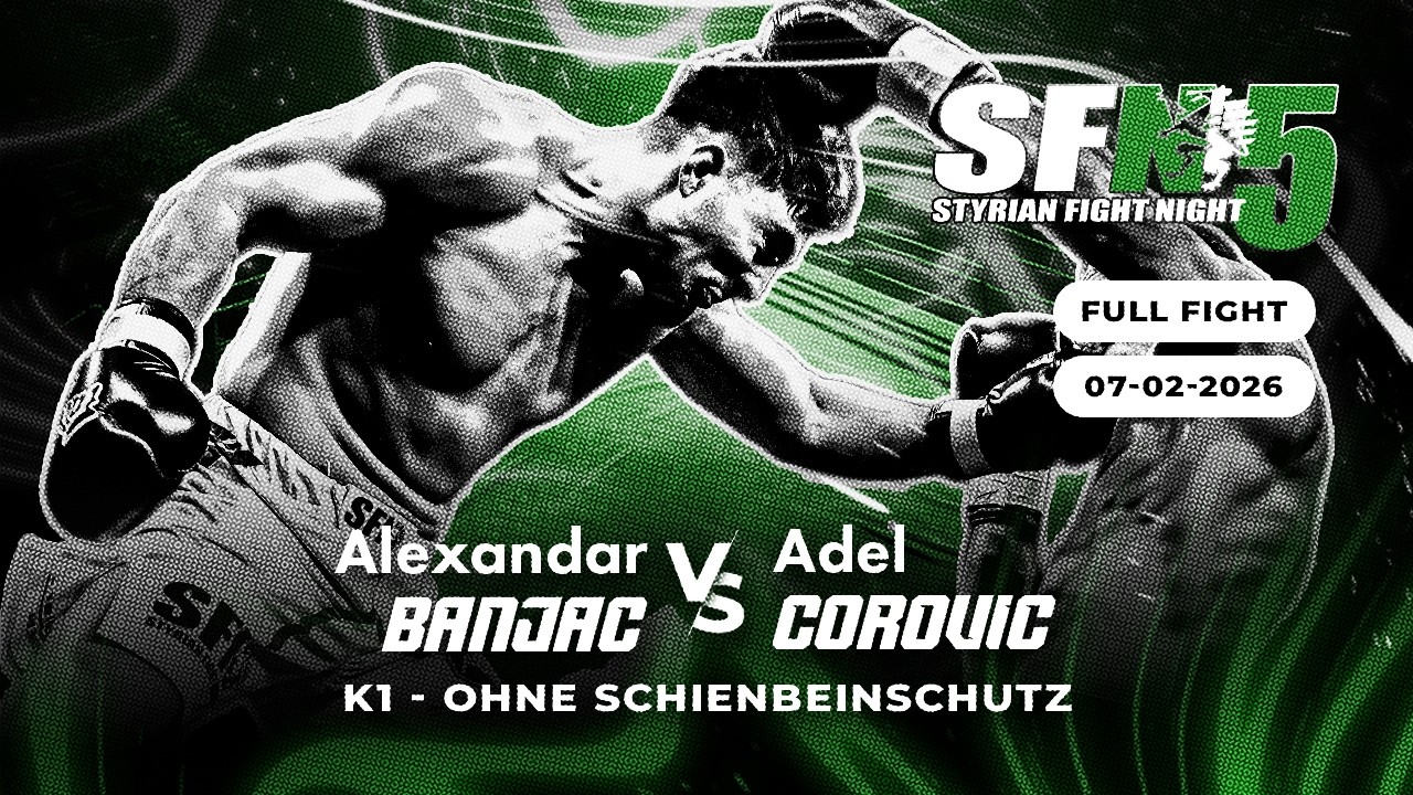 Styrian Fight Night 5 | Corovic vs. Banjac | K1 - 81kg | Full Fight