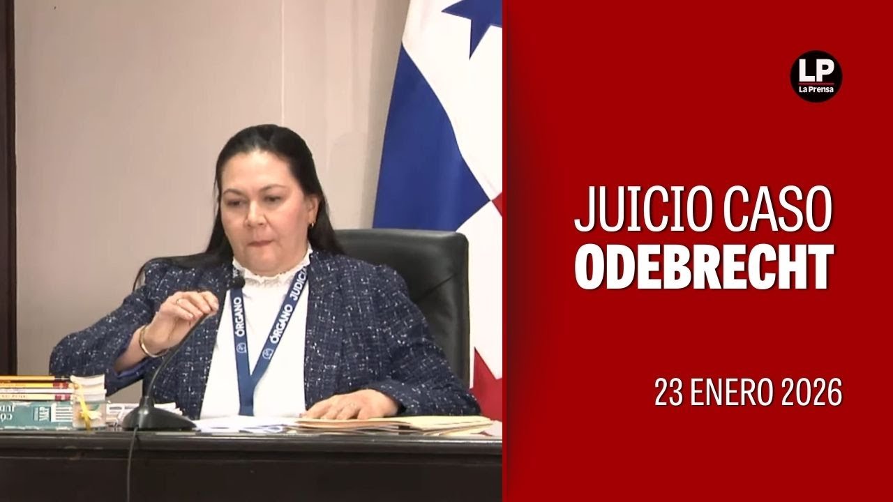 En vivo: Día 6 de juicio por el caso Odebrecht - 23 de enero de 2026 (Parte 1)