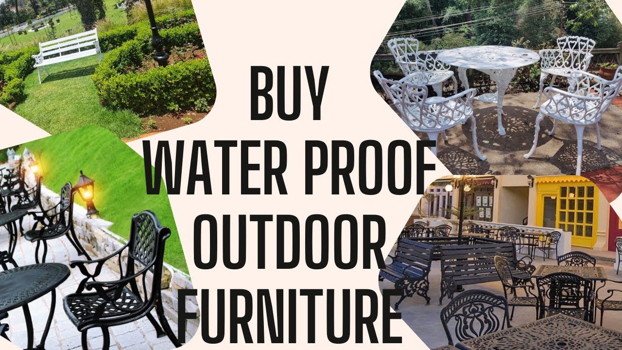 Buy Waterproof Outdoor Furniture | Rustproof Cast Aluminium Garden Furniture
