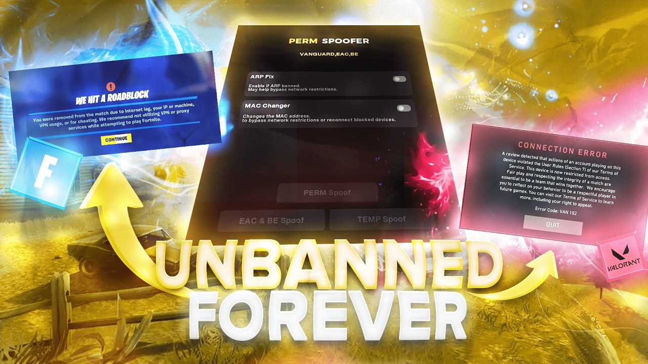 #1 HWID Spoofer - How To Get UNBANNED In Any Game!