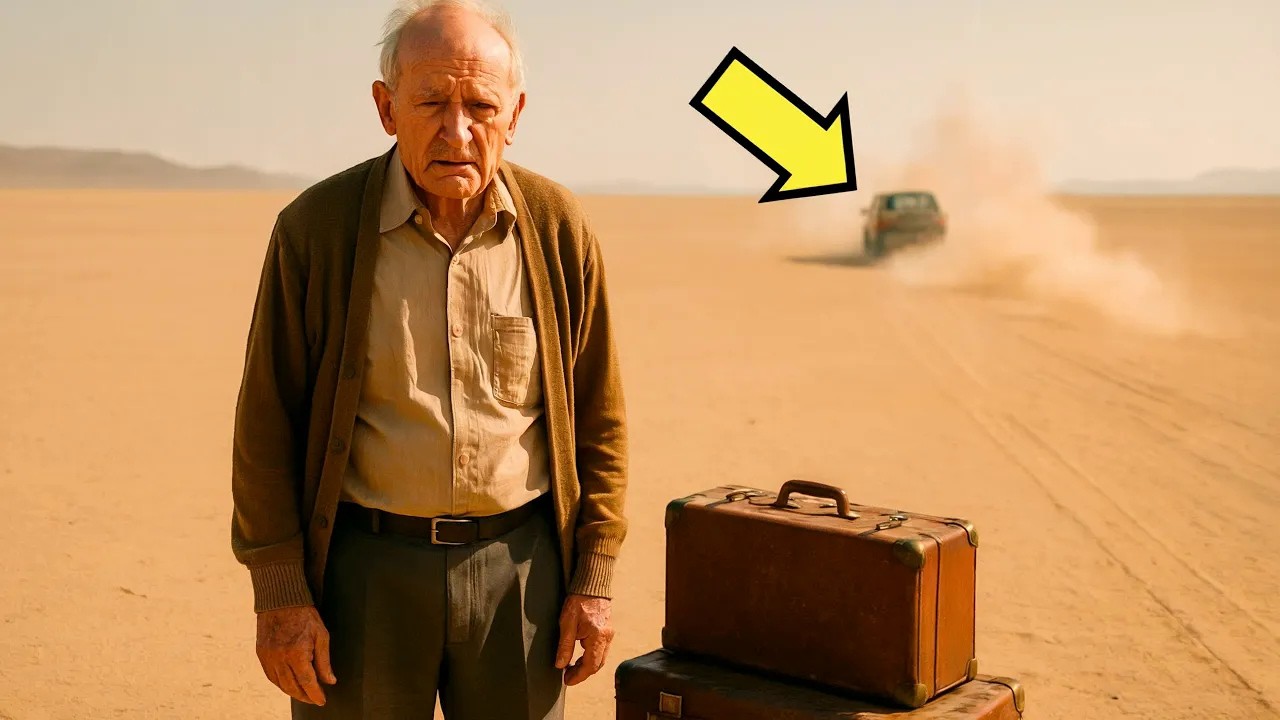 FIGLIO ABBANDONA IL PADRE NEL DESERTO&hellip; MA QUANDO ARRIVA A CASA TROVA UNA SORPRESA