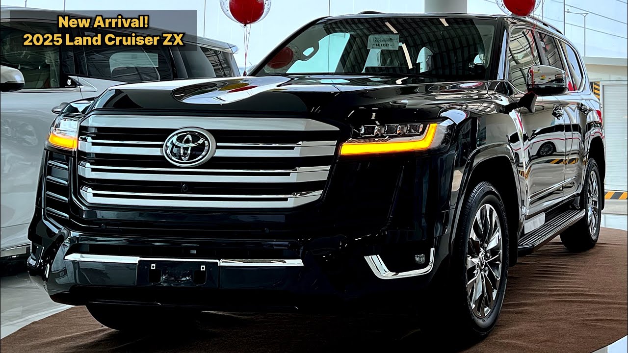 2025 Toyota Land Cruiser ZX - The New Premium Luxury SUV Exterior and Interior Details