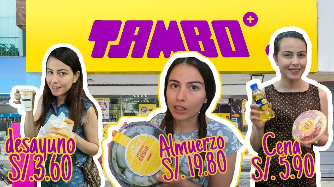 COMIENDO en TAMBO por un Día ¿ES CARO?  | Pao Acevedo