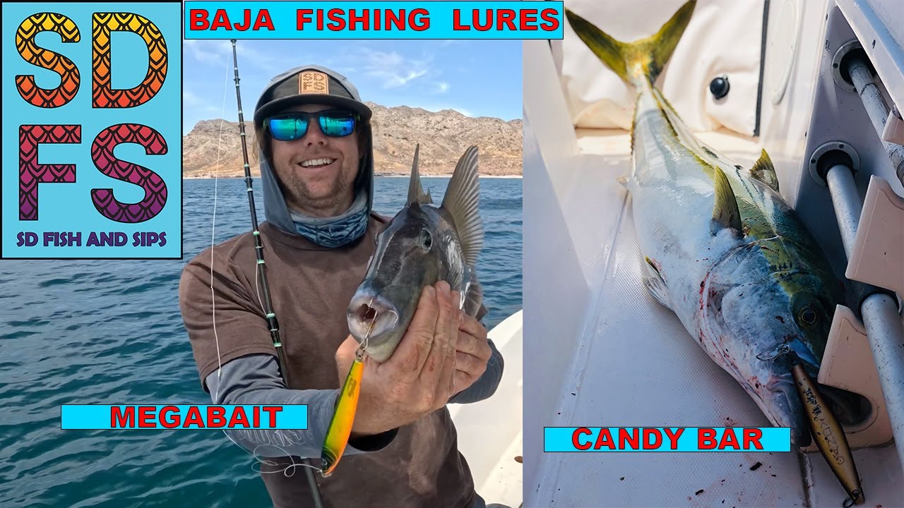 My Favorite Fishing Lures For Baja California | Megabait & Candy Bar YoYo Iron & Surface Iron