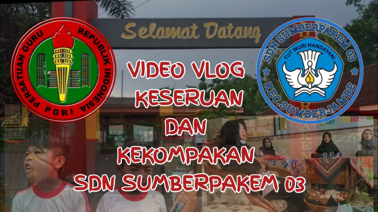Lomba Vlog HUT PGRI Ke-77 dan HGN Tahun 2022 SDN SUMBERPAKEM 03 #HutPGRI77 #HGN2022 #PGRIJEMBER