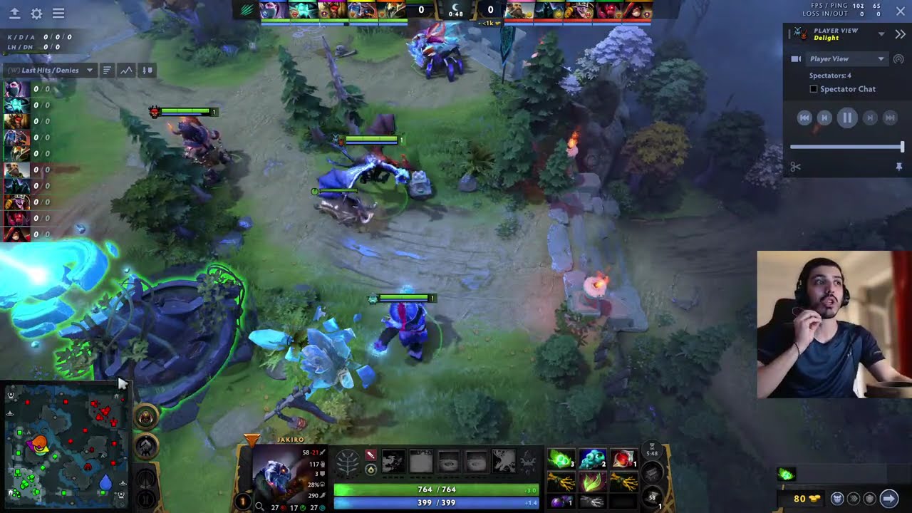 Winterbear [1] Vs Teamspirit Academy [1]. EPL Championship. lotfan chat bedid afk nashinid