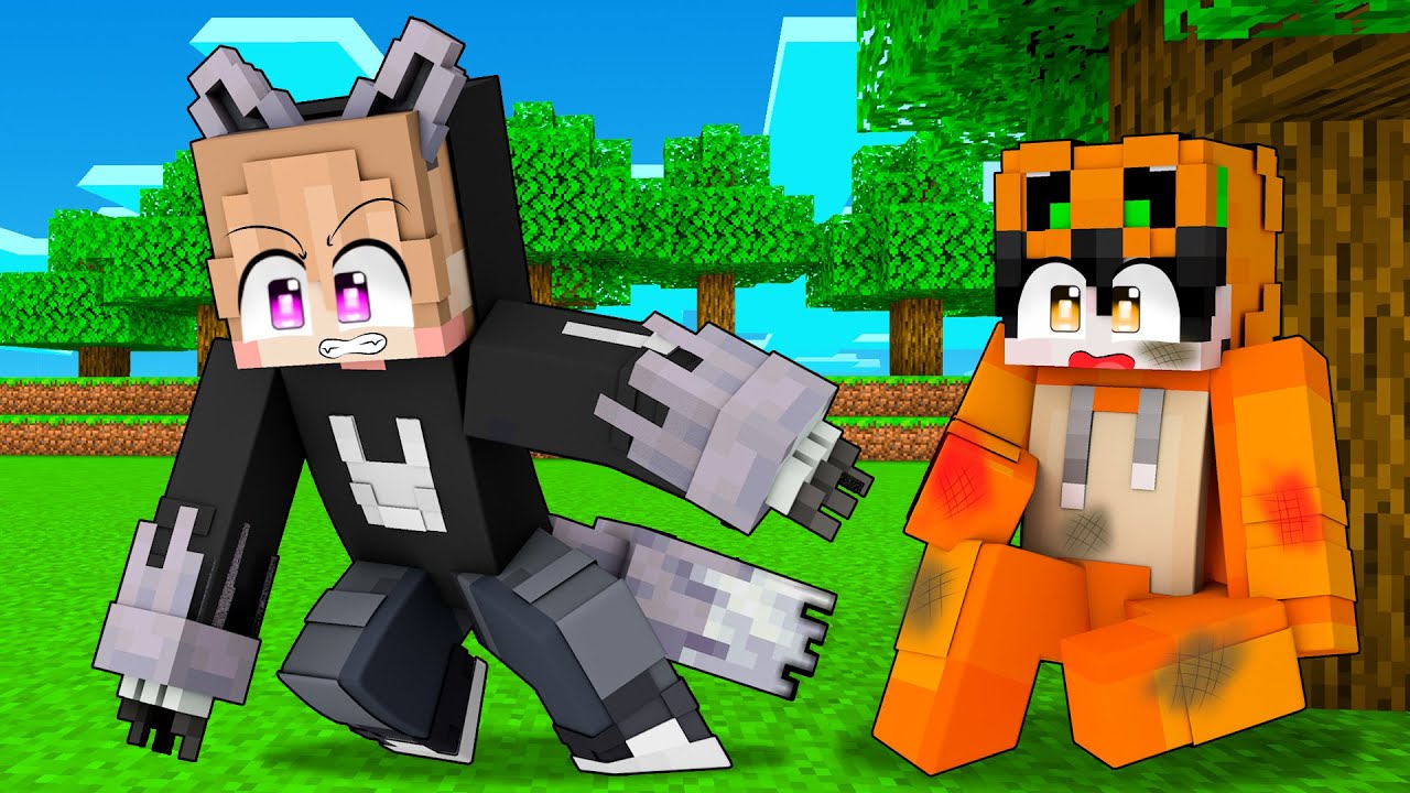 AKU MENJADI MANUSIA SERIGALA UNTUK MENYELAMATKAN TEMANKU DI MINECRAFT!!