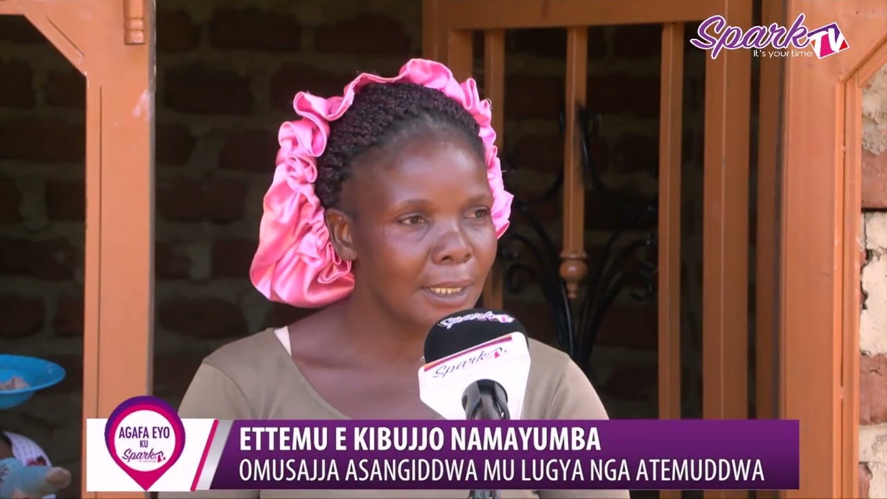 Omusajja asangiddwa mu lugya nga atemuddwa