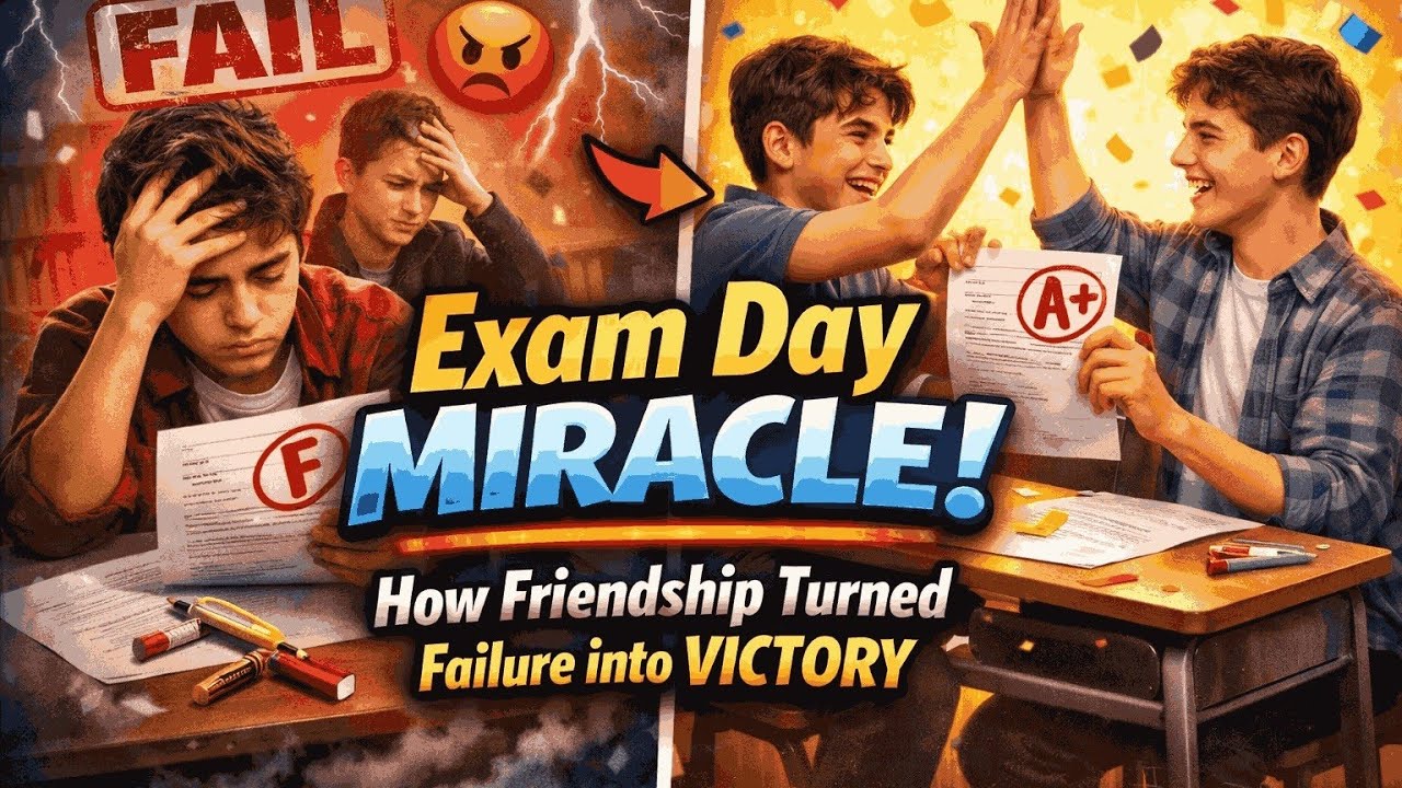 Exam Day Miracle: How Friendship Turned Failure into Victory