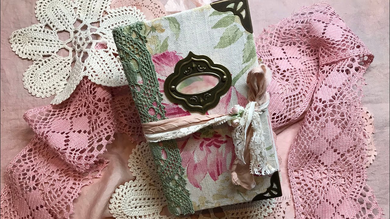 Mein Avocadojournal - Flip Through - Shabby Chic Junk Journal - Hardcover