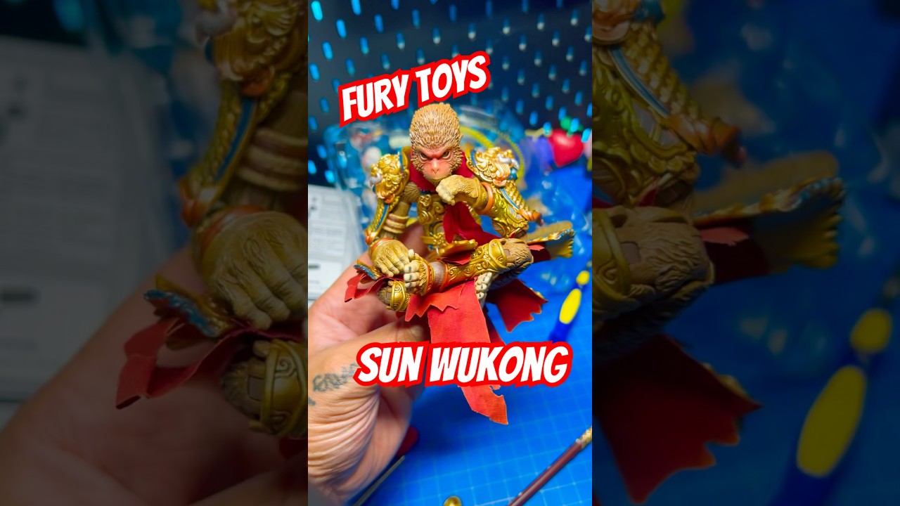 Fury Toys Sun Wukong Overview #actionfigures unboxing
