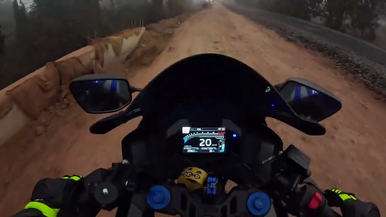Barvi dam mini vlog morning ride #youtube #trending #rider #motovlog #enjoy #enjoy 