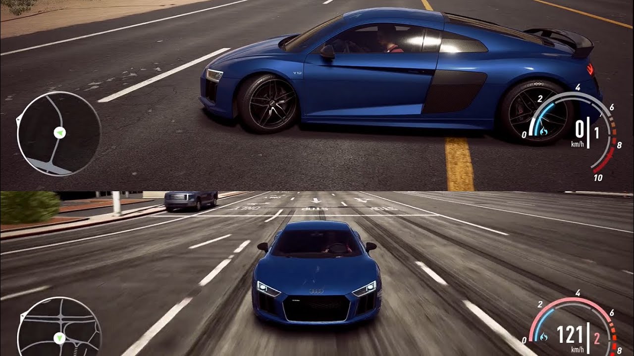 Passeio Livre #64 (Audi R8 V10 Plus) / NFS - Need For Speed / Free Ride