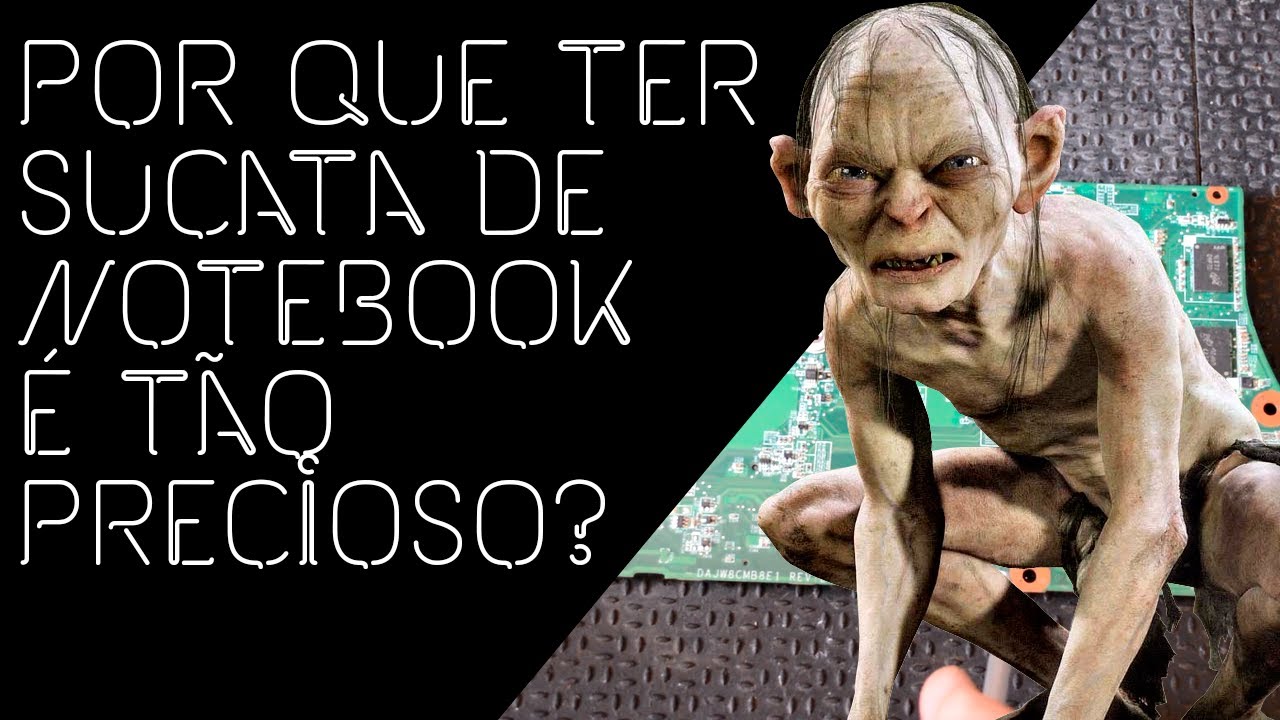 Por que ter sucata de notebook &eacute; t&atilde;o precioso?
