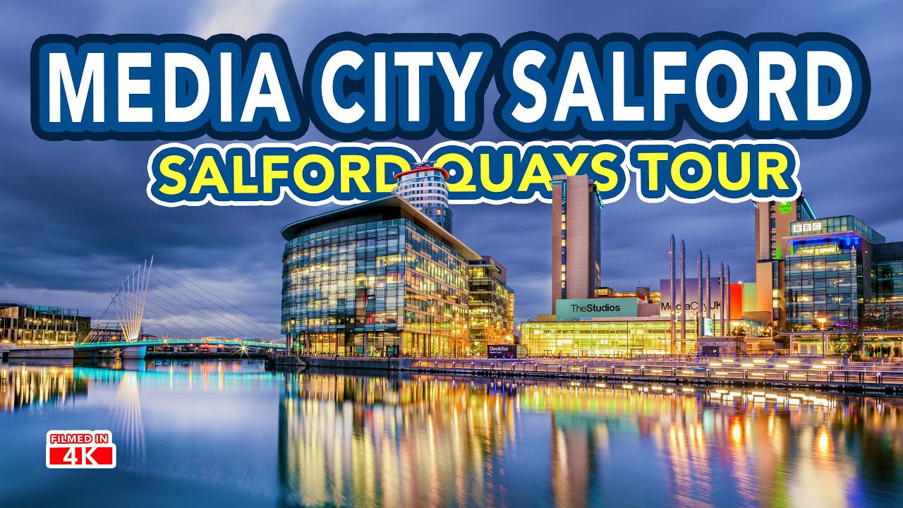 SALFORD QUAYS и Media City Uk, Манчестер | Новый футуристический город!