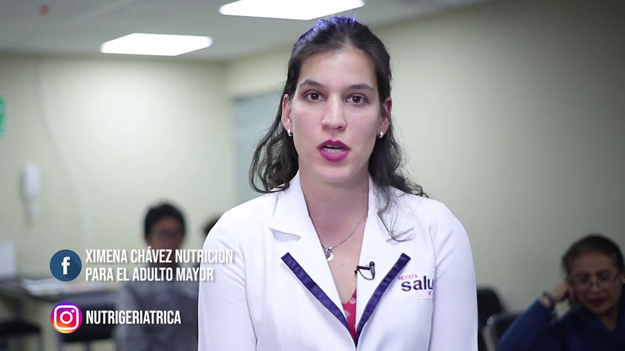 NUTRICION EN EL ADULTO MAYOR   DIABETES / NUTRICIONISTA GERI&Aacute;TRICA XIMENA CH&Aacute;VEZ