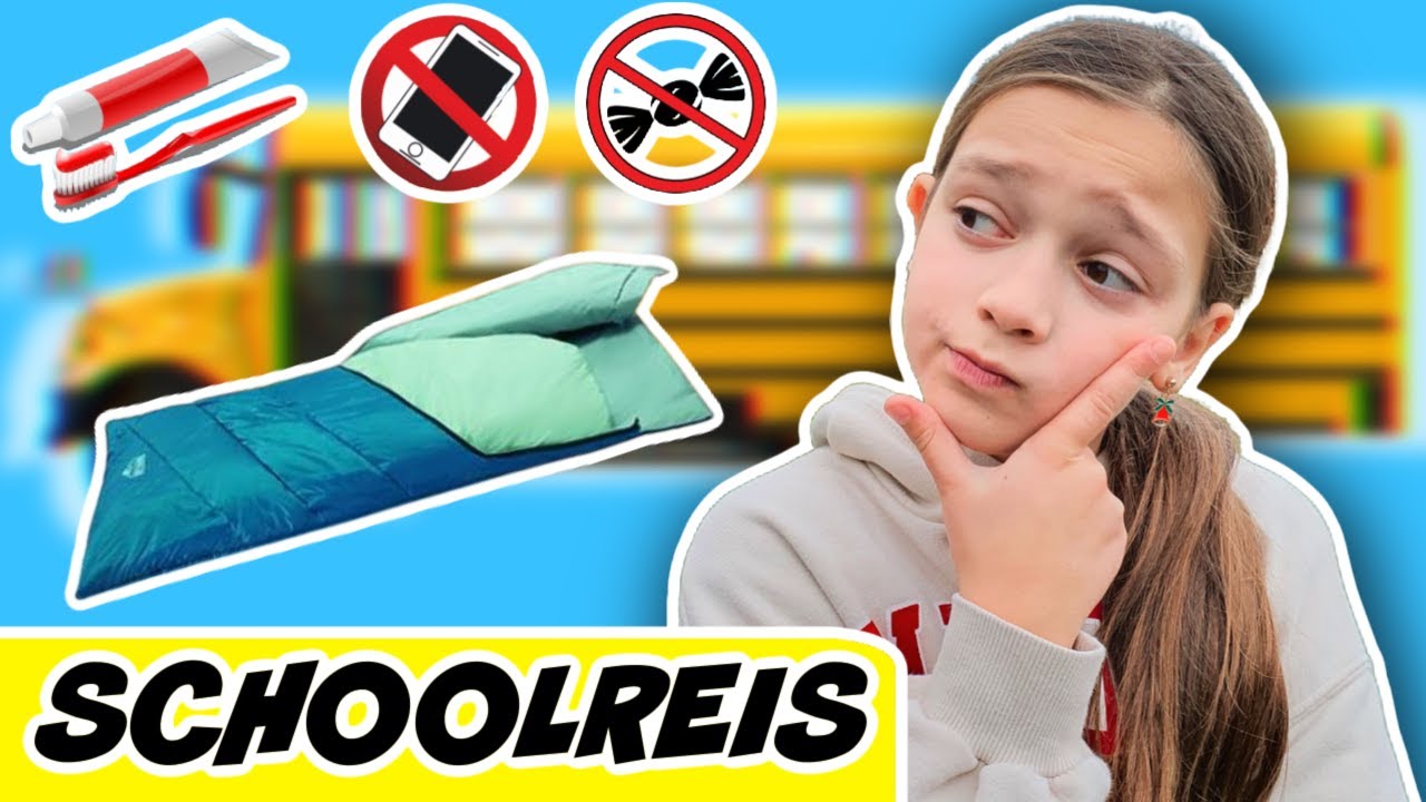 IK GA OP SCHOOLREIS EN IK NEEM MEE...🚌🚌