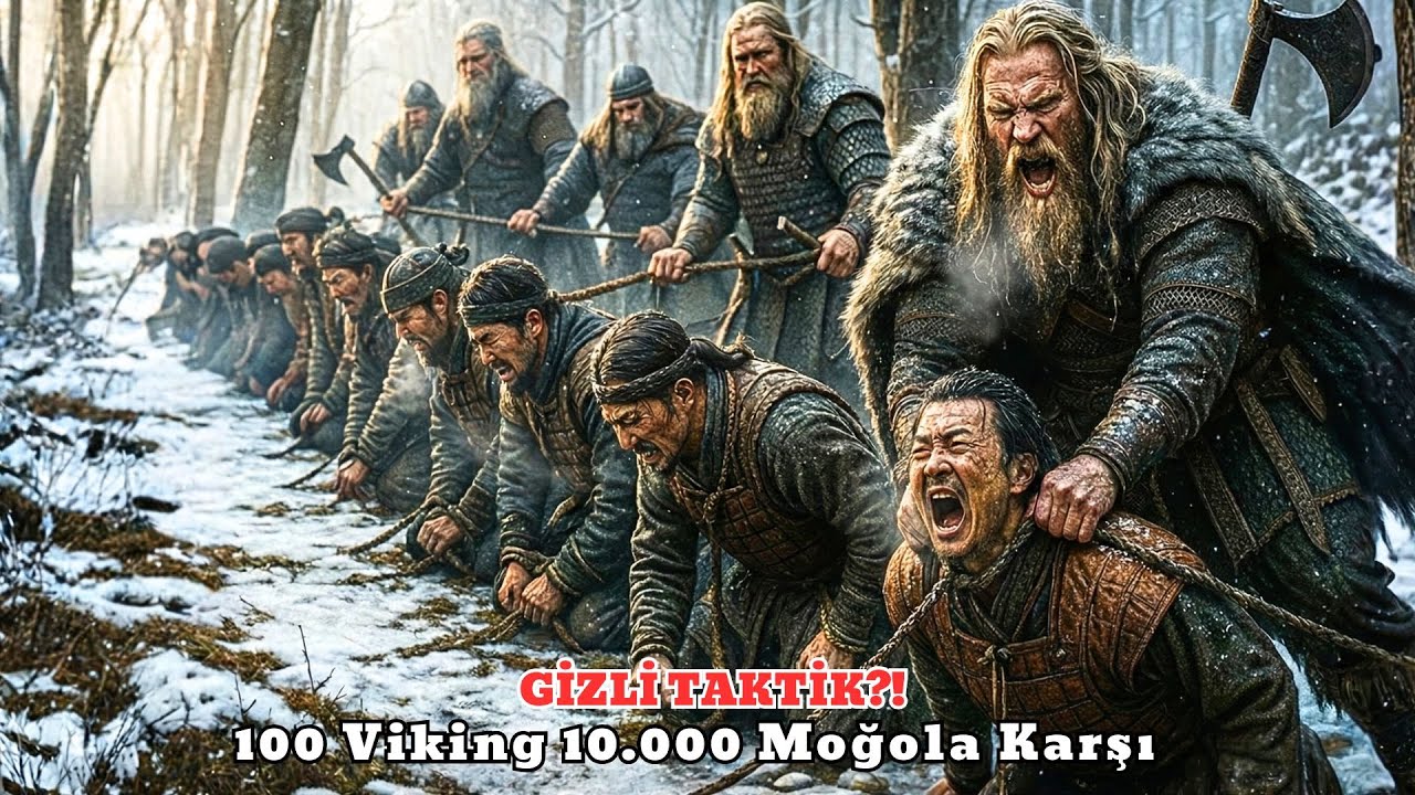 Bu Savaş Tarihe Geçti! | 100 Viking 10.000 Moğolu 1240’ta Nasıl ŞOKE Etti?
