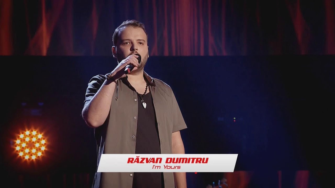 ✌ Răzvan Dumitru - I'm Yours ✌ AUDITIILE pe nevăzute | VOCEA României 2019 FULL HD