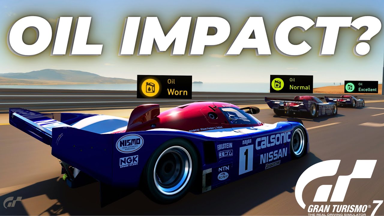 The truth about oil level impact in Gran Turismo 7