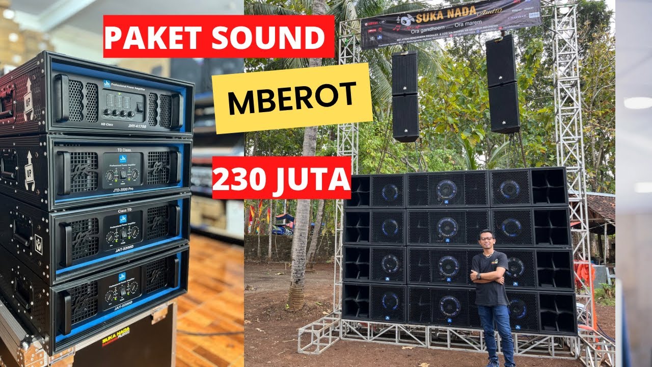 PAKET SOUNDSISTEM 230jt SIAP MBEROT