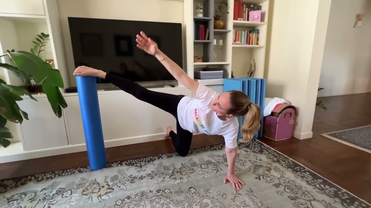 Ginnastica avanzata. L&rsquo;esercizi con roller .