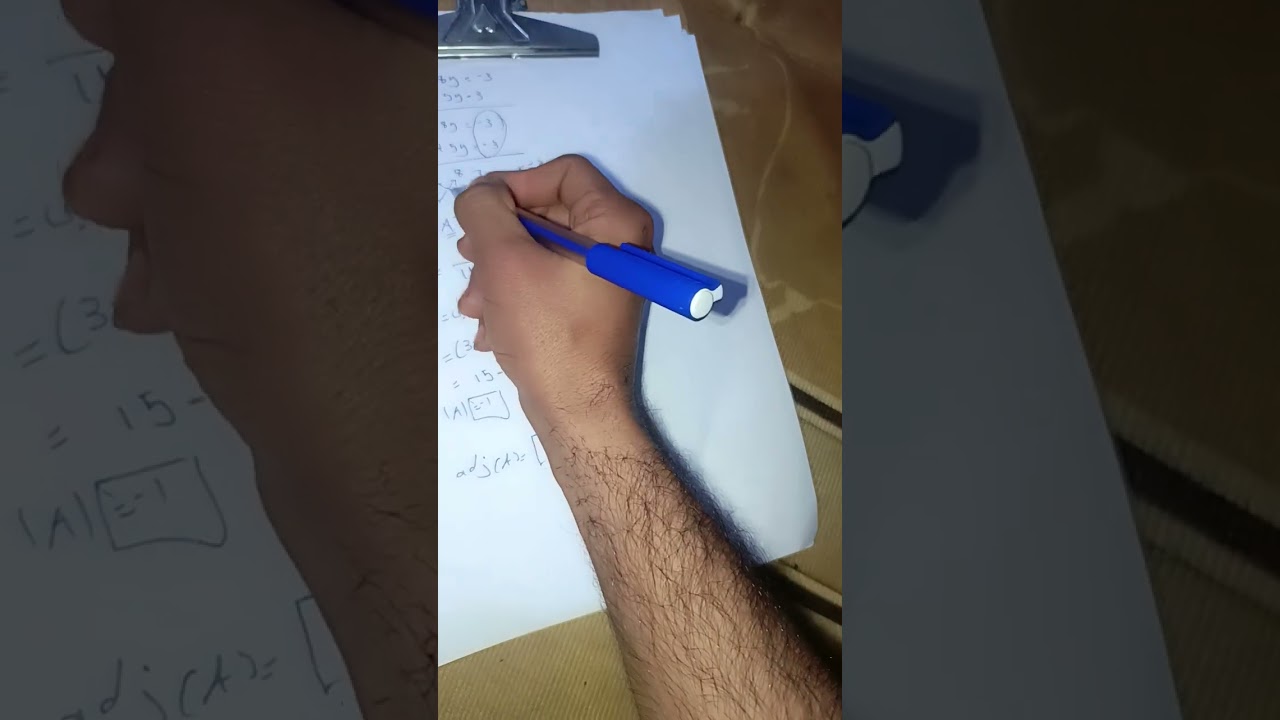 حل سؤال المعادله الخطيه