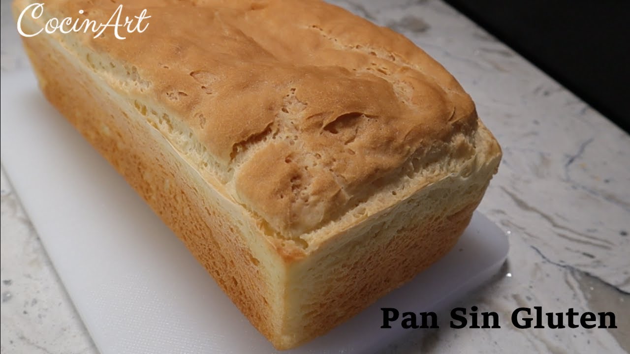 PAN SIN GLUTEN SUAVE Y ESPONJOSO, RECETA FÁCIL DE PREPARAR