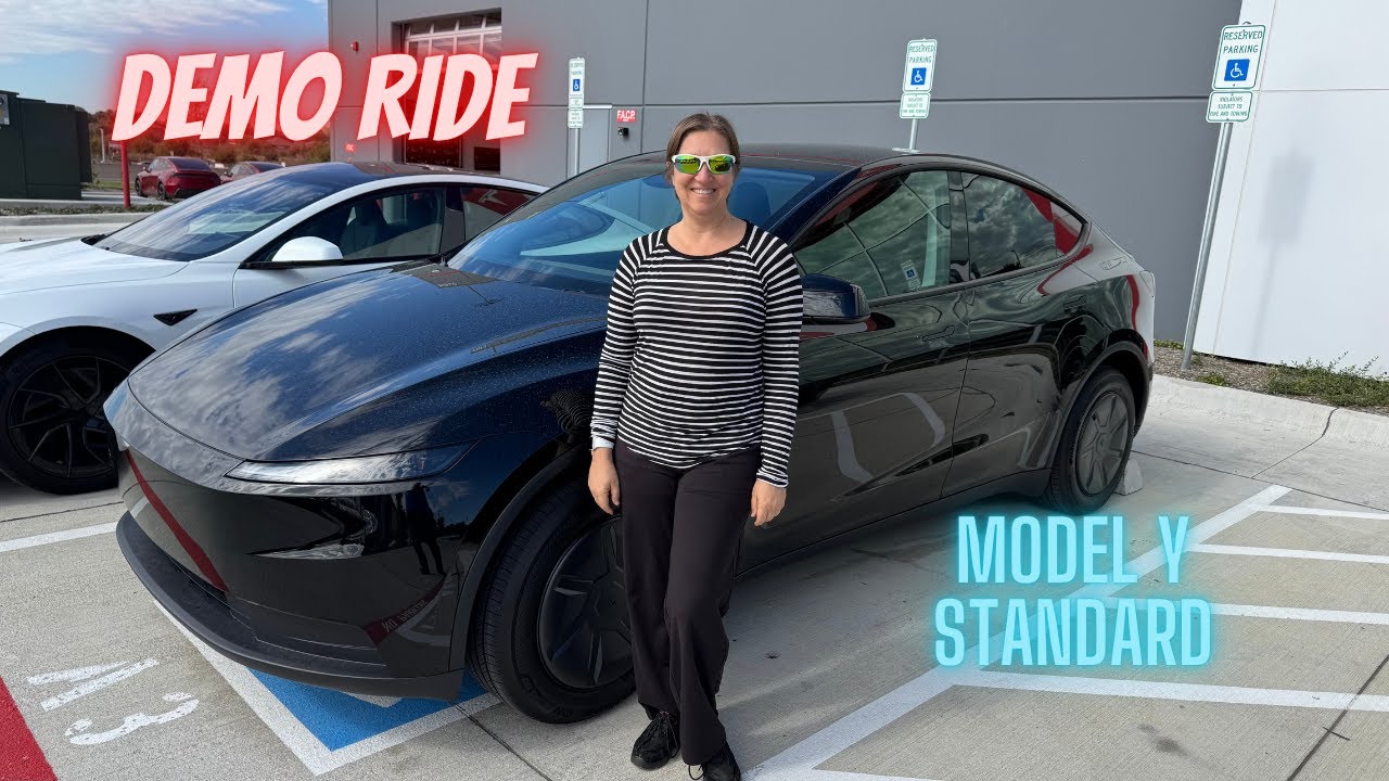 Мы берем Tesla Model Y Standard 2026 года для демонстрационного заезда