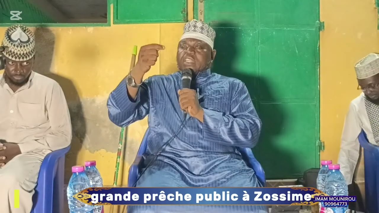 Grande prêche public à Zossime 