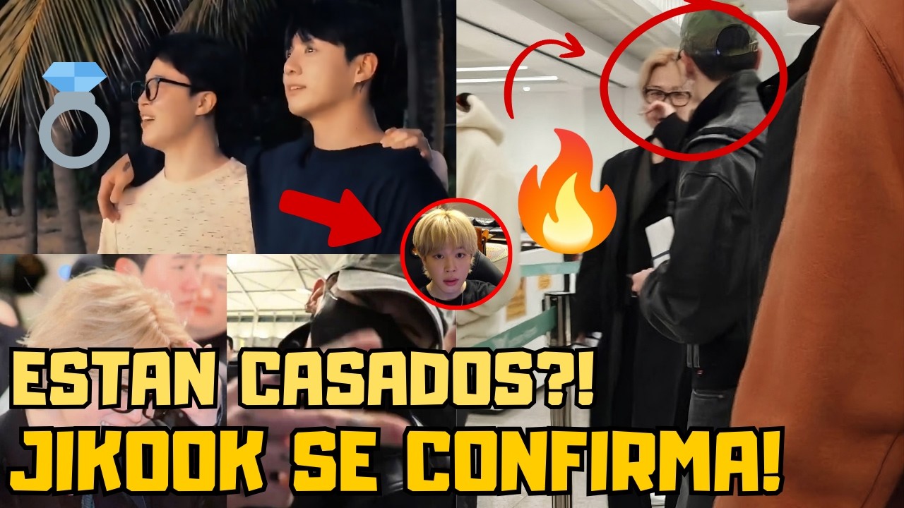 JIKOOK CASADOS?!😱 JUNGKOOK LO CONFIRMA AL PROTEGER A JIMIN EN LISBOA?