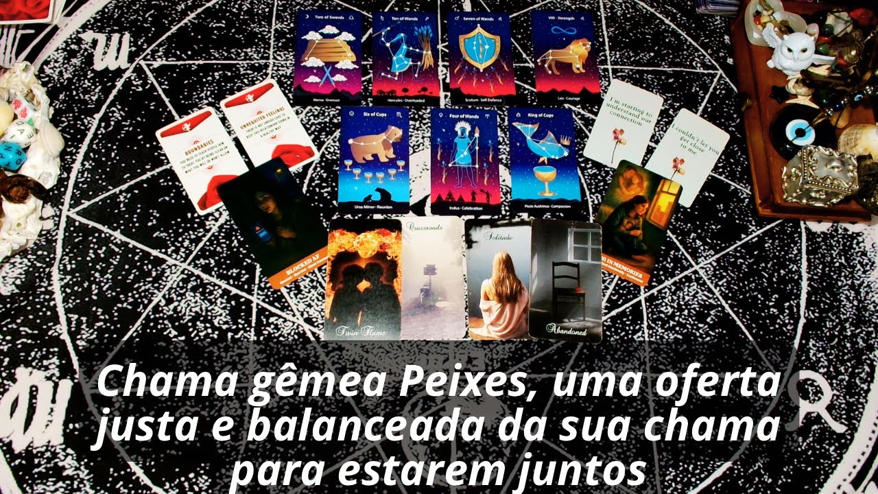 Chama gêmea Peixes, uma oferta justa e balanceada da sua chama para estarem juntos