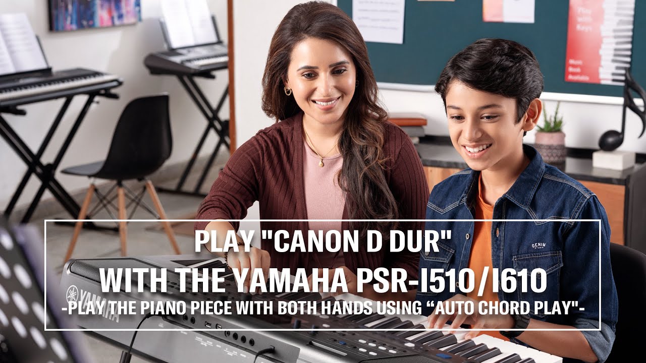 Yamaha PSR-I510 & I610 Lesson Video 6: Auto Chord Play