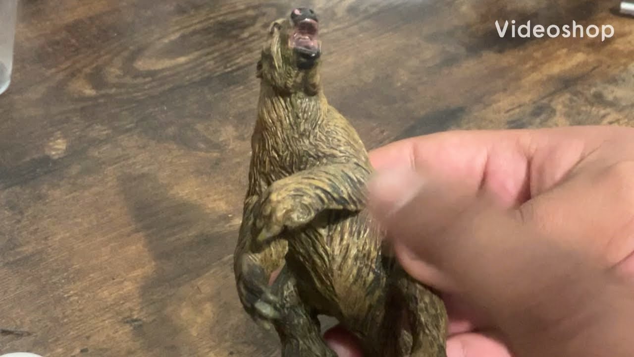 Drawing a Cartoon Ground Sloth