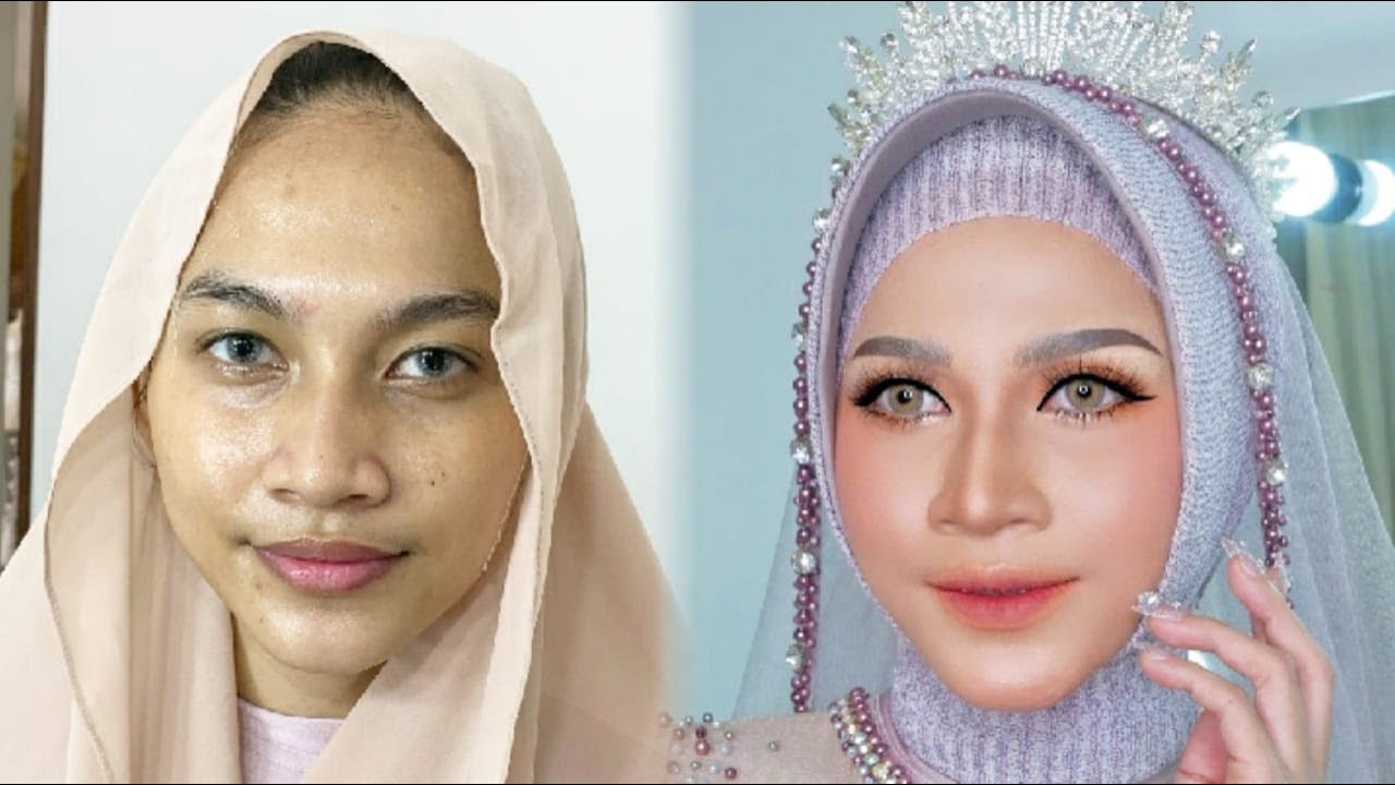 TUTORIAL HIJAB WEDDING MUSLIM MODERN