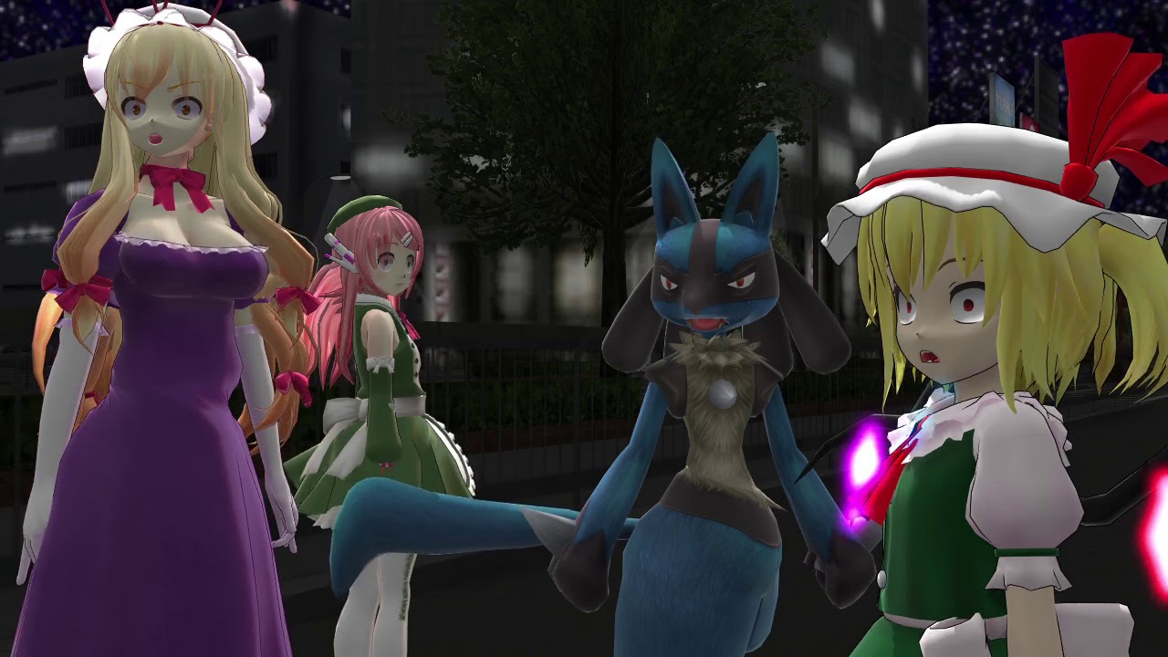 【東方MMD】対戦！MMDスマッシュ！ ドタバタアクション6