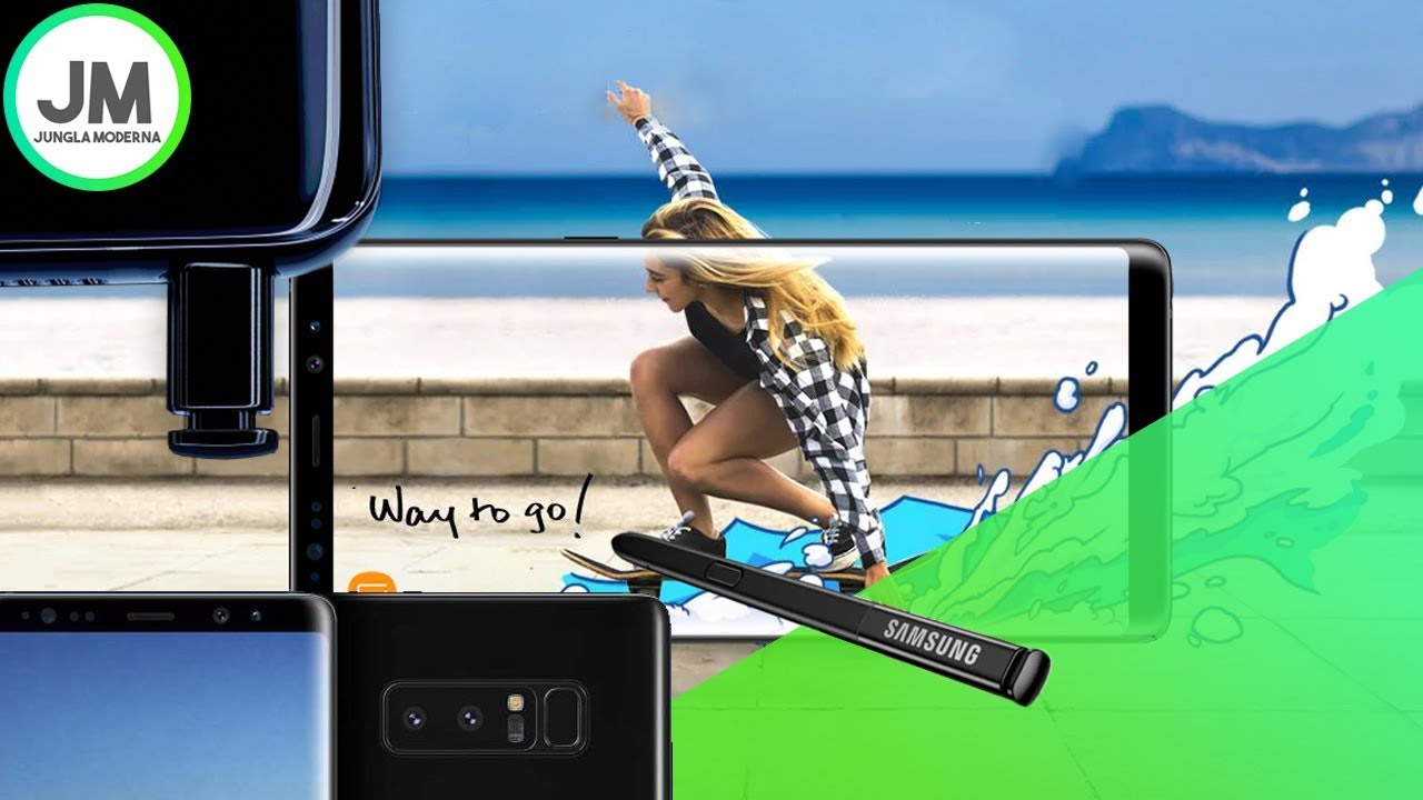 5 cosas raras del Galaxy Note 8