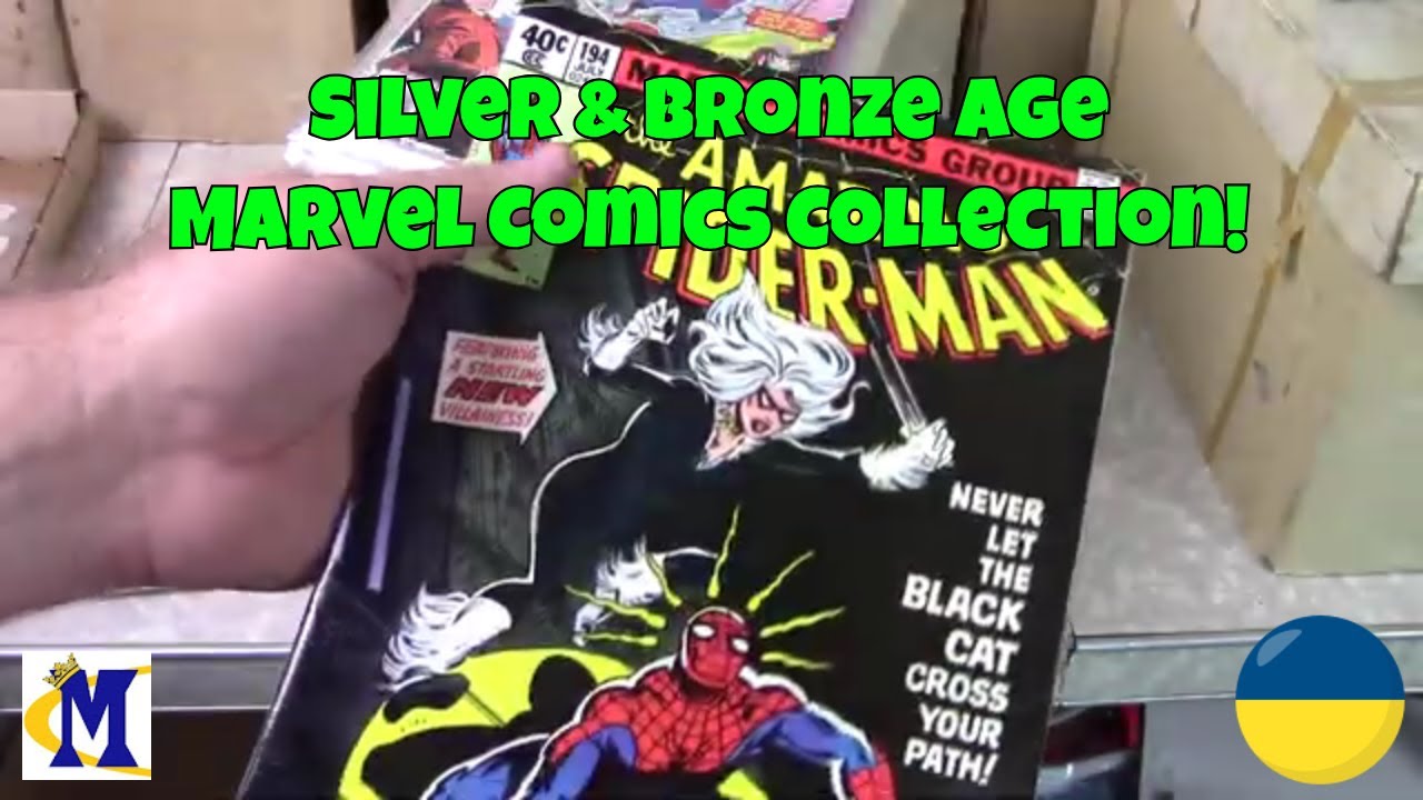 Vintage Silver & Bronze Age Marvel Comic Collection! Spider-Man, Incredible Hulk, Thor & Submariner!