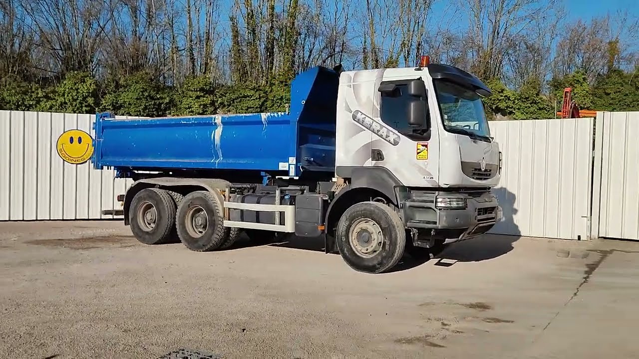 Camion benne Renault Kerax 430 DXI