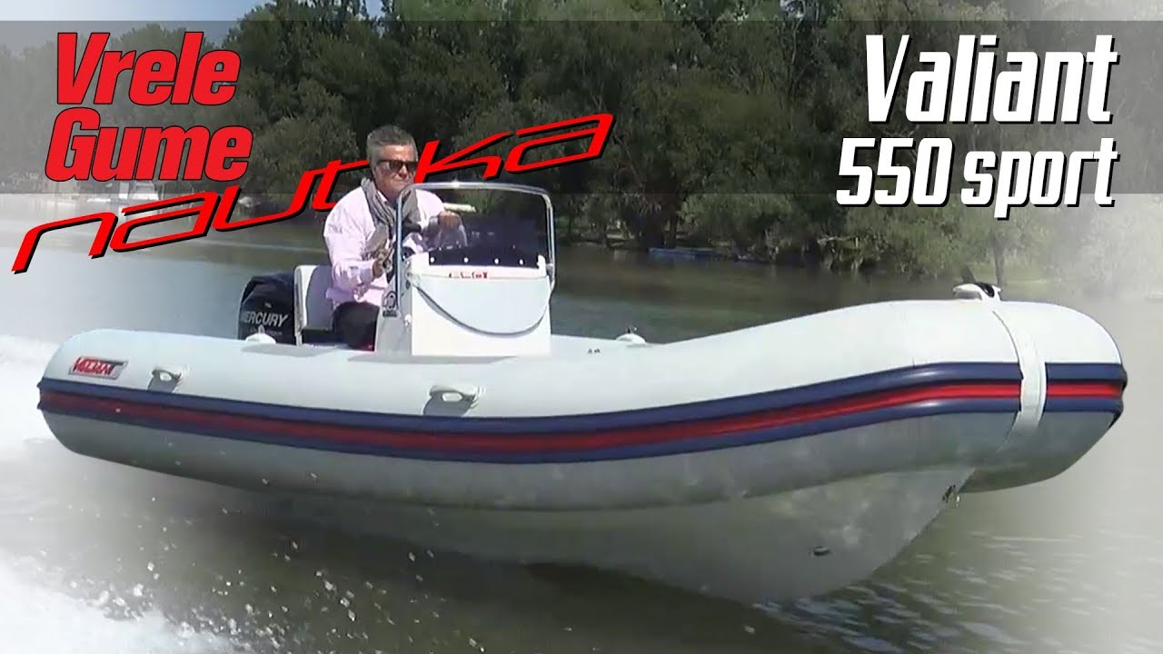 Valiant 550 Sport + Mercury 60 hp outboard - NAUTIČKI TEST by Miodrag Piroški