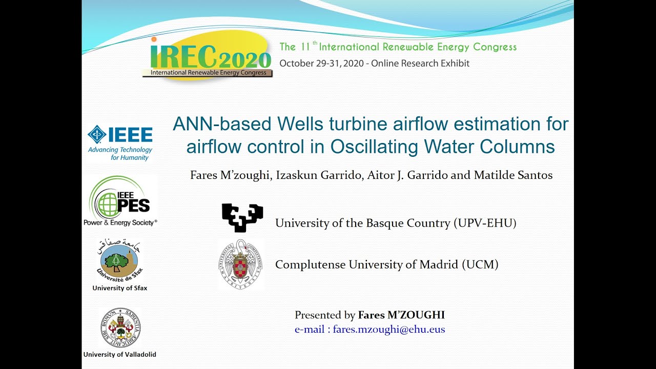 ANN-based Wells turbine airflow estimation for airflow control in Oscillating Water Columns