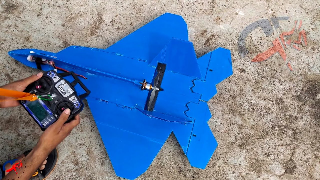 How to make coro sheet rc F -22 fighter/PRINCE PANCHAL MAKER