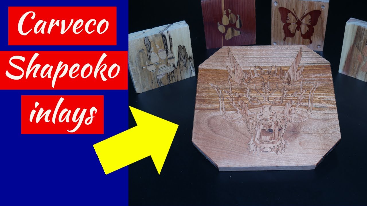 V Carve Inlays Carveco Shapeoko style