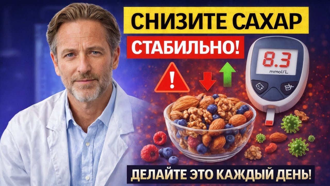 Делайте ЭТО Каждый День, Чтобы Снизить Уровень Сахара | Полезные Советы От Доктора Захарова