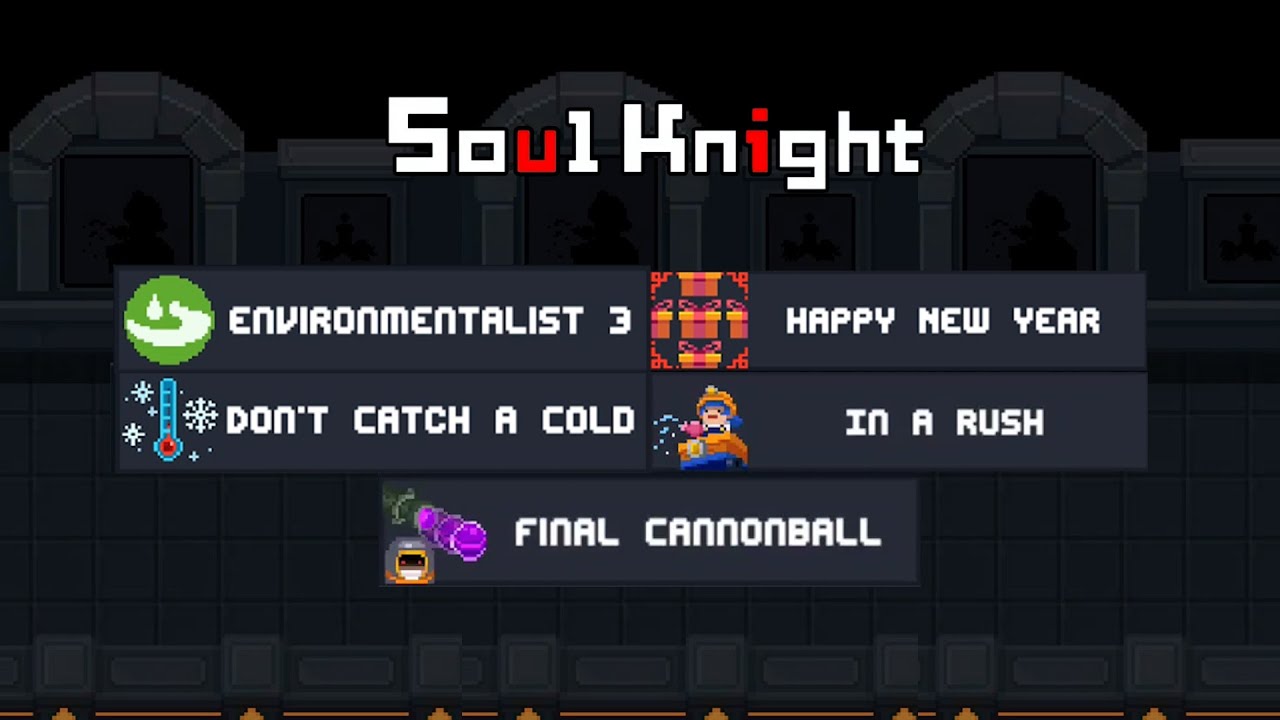 How to Unlock 6 New (Hidden) Achievements | Soul Knight 6.0.0