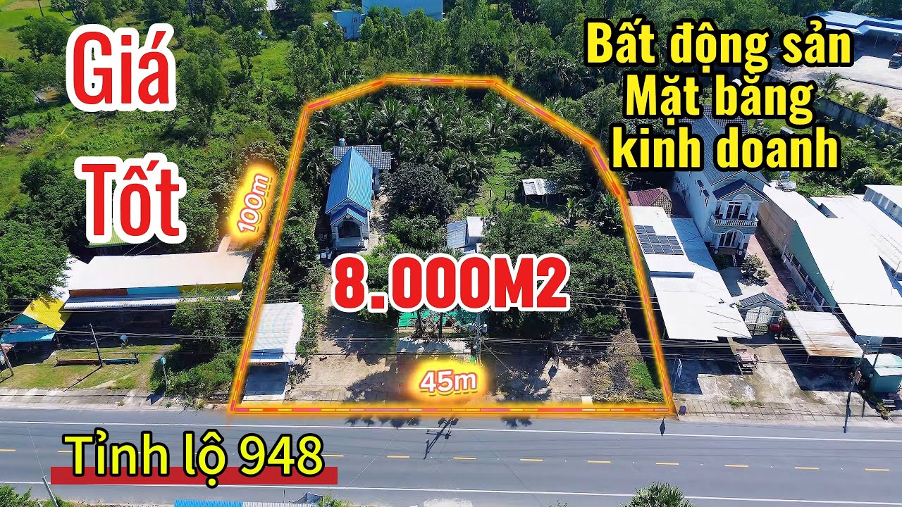 Mặt bằng kinh doanh 45m mặt tiền TL948, cách KDL Núi Cấm 1km || Ivan Tùng || GIÁ TỐT